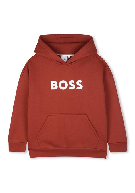 Felpa con cappuccio HUGO BOSS KIDS | J5339695G